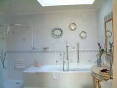 self-catering cottage with log fire