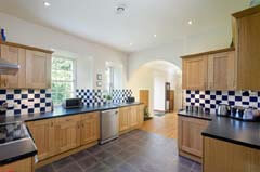 very well equipped luxury kitchen