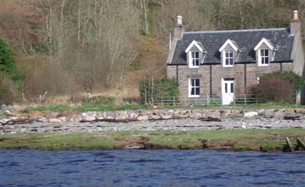 isolated holiday cottage