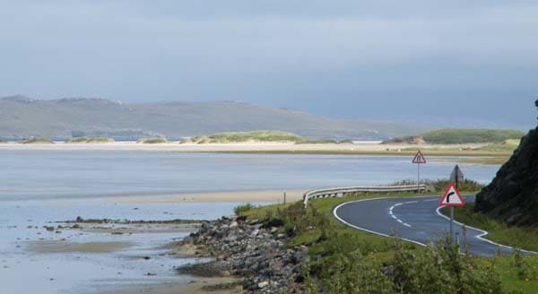 Scottish Island Road