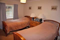 ground floor twin bedroom