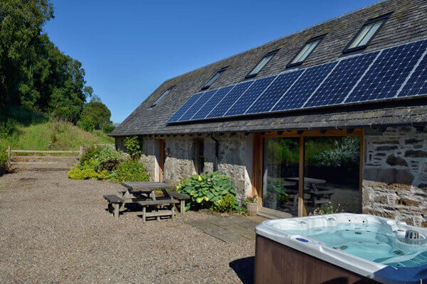 Eco Long Barn for holiday lets