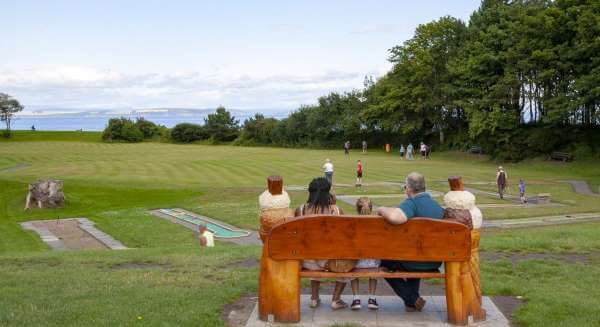 Gold and putting links course Nairn