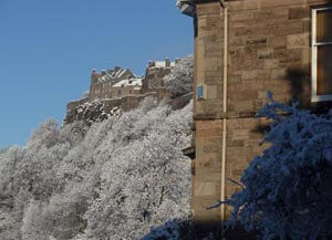 view of stirling castle