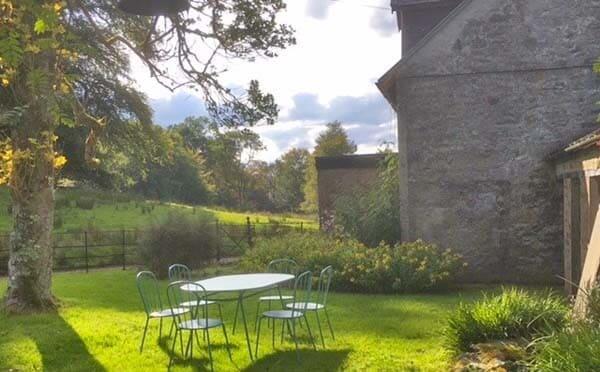 Garden at Loch Fyne