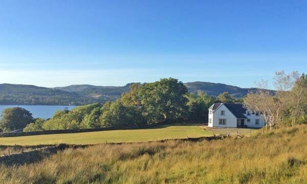 House overlooking Loch Awe