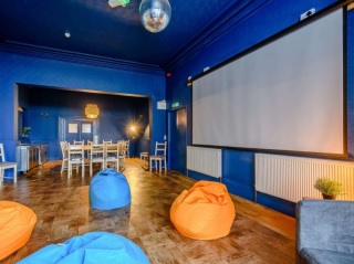 party house with cinema