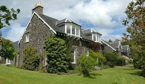 fishing cottage in Scotland