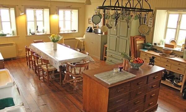 large dining area