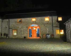 House at night