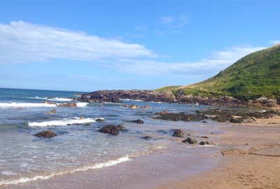 Berwick sandy beach