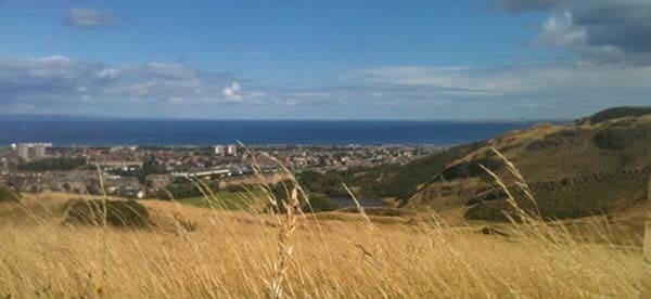 Scottish coastal path