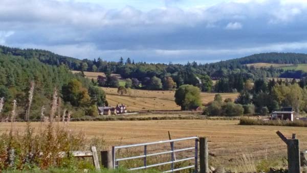 Royal Deeside farmland views