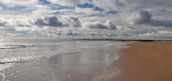 East Coast Scotland beach