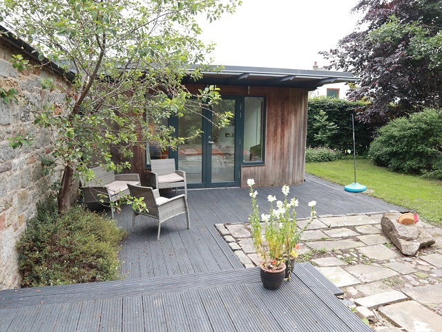 private patio garden