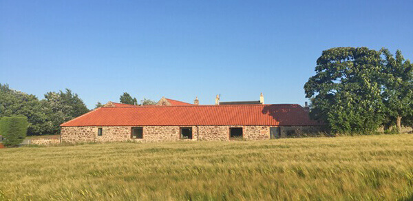 View of Steading - Scottish countryside