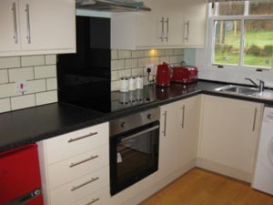 equipped self-catering kitchen
