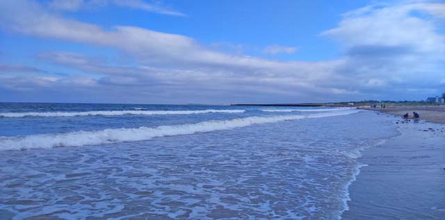 Sandy beach at St Andrews