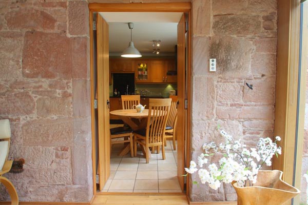 conservatory towards the kitchen