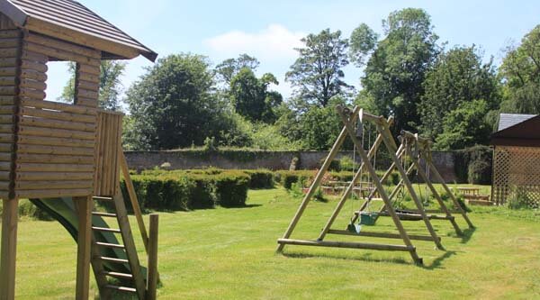 walled garden childrens play equipment