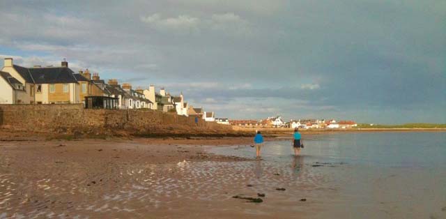 Beach at Elie