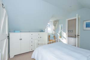 bedroom with ensuite bathroom