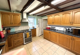 country kitchen with Aga