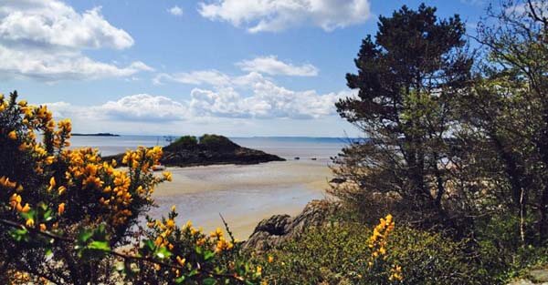 stunning beach and sea view