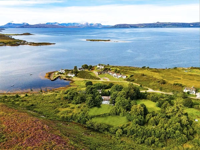 Applecross view from distance