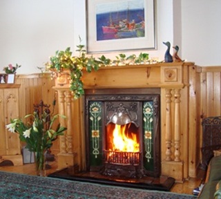 real cozy live fire
