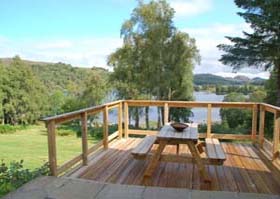 Loch view from house deck