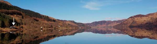cottage with loch view