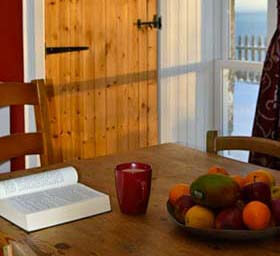 breakfast table