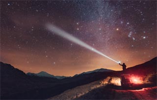 stars in the sk - northern lights