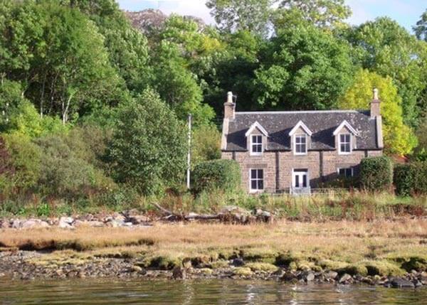 isolated holiday cottage