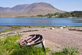 cottage near Loch