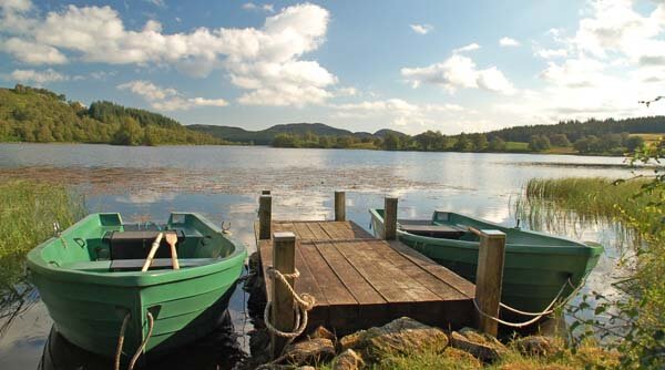 Canoe on Loch Ness