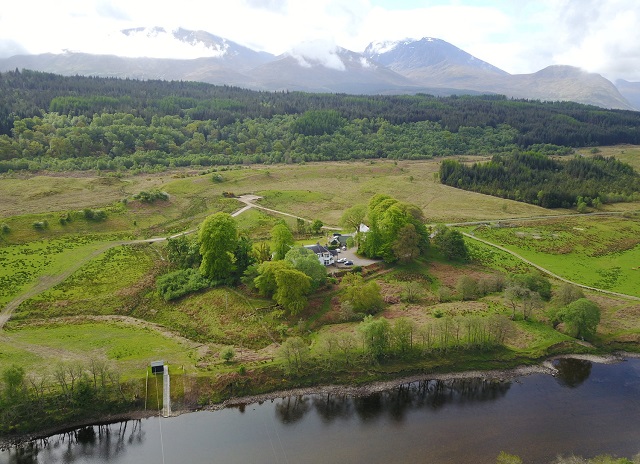 fishing lodge