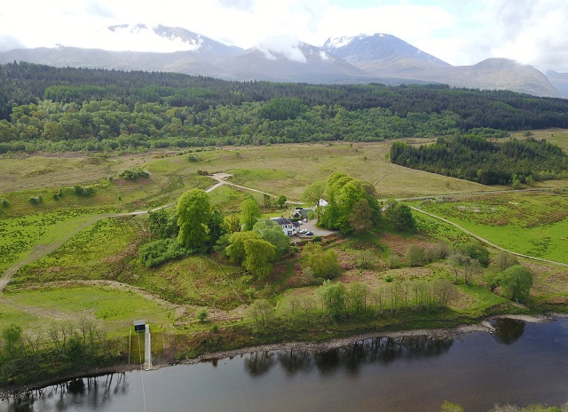 fishing lodge