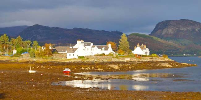 Plockton from beach