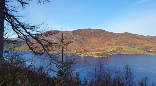 Plockton accommodation with West coast sea view