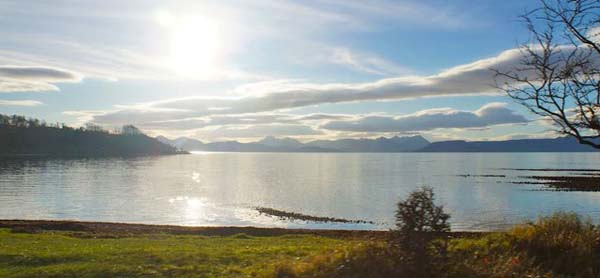 view to Skye and Raasay