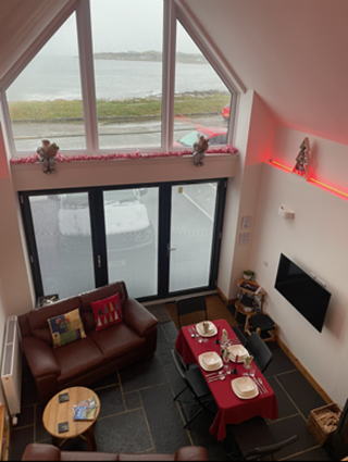dining at The Rock Buckie