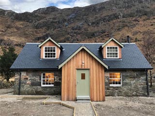 Remote highland holiday let