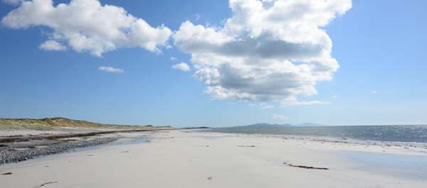 Uist sandy beach