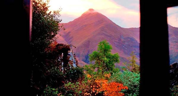 far reaching mountain views
