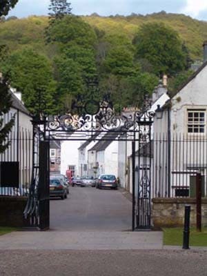 Dunkeld Cathedral gates