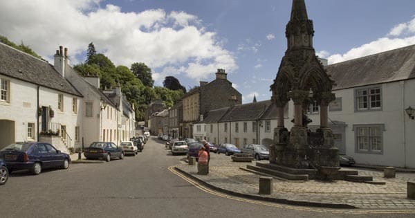 Dunkeld Town square