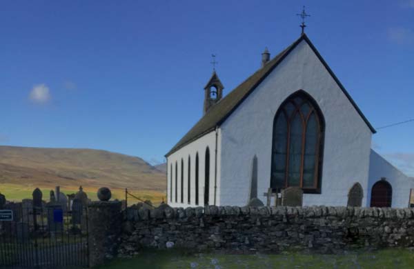 Amulree church in Sma' Glen near Crieff in Pertshire