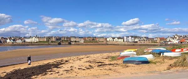 Beach at Elie